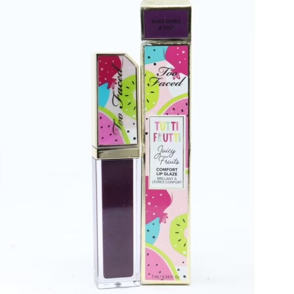 Too Faced - Lip Glaze Lipgloss (Who Gives a Fig) - Picture 4 of 7
